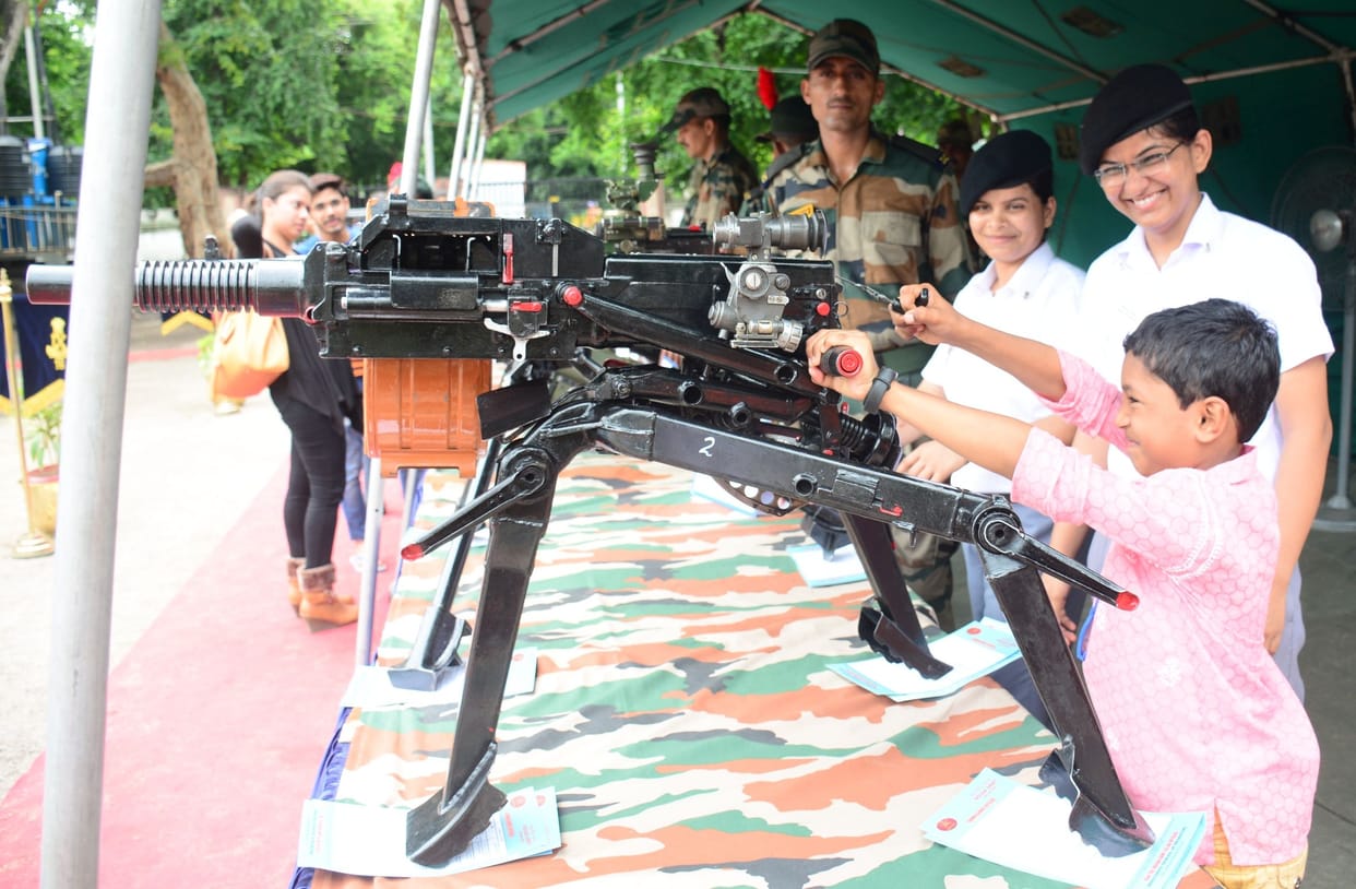 students in sena mela