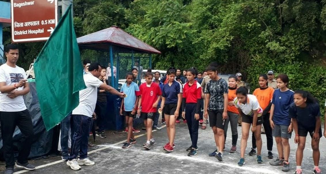 cross country organised in bageshwar