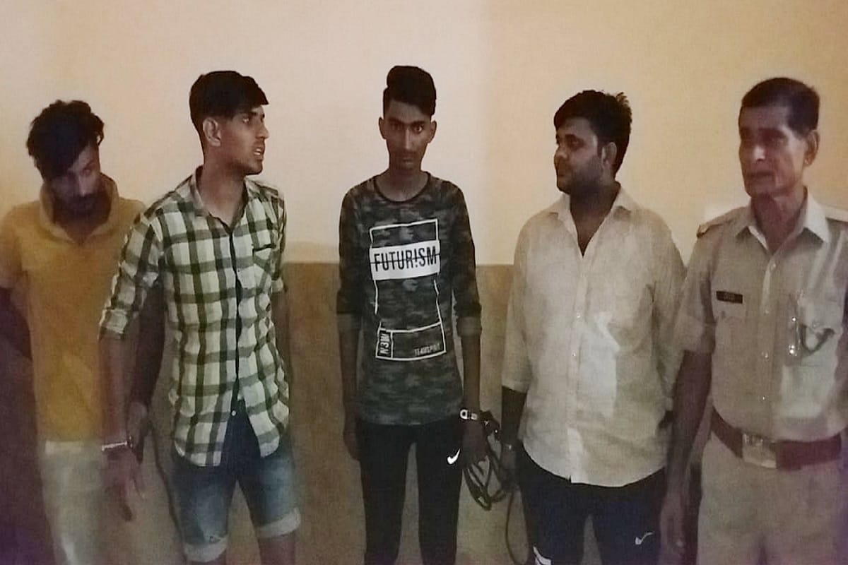 Three accused sent to jail after attacked on policemen in Baghpat district