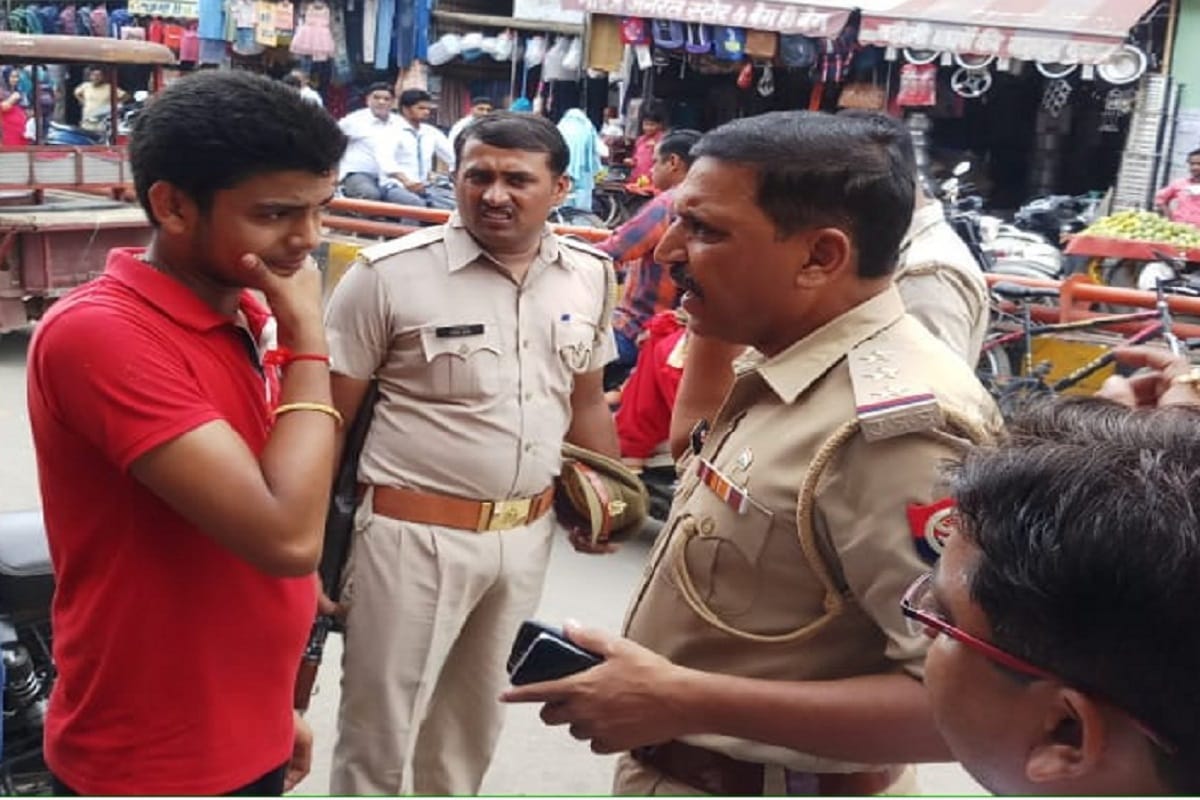Youths attacked on BJP district president's son in Baghpat city