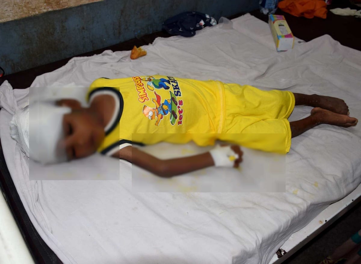 police found two year old child in sack in atraulia azamgarh