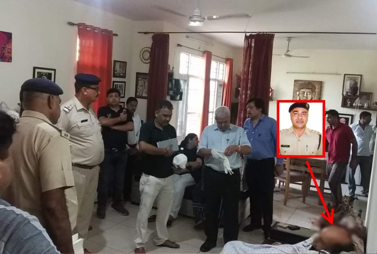 Faridabad dcp vikram kapoor shoot himself before on e year of retirement see photos
