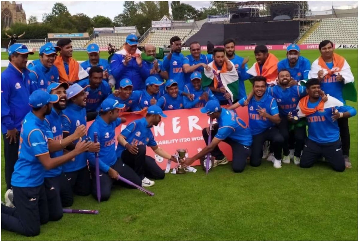 India defeat England by 36 runs in final to clinch Physical Disability World Cricket Series 2019