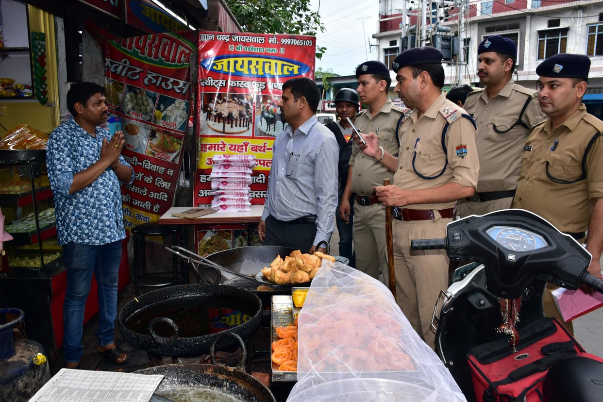 SDM raids sweets shops