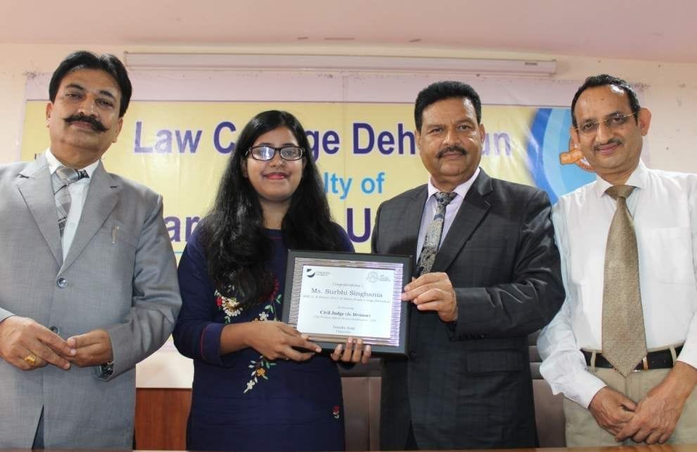Shubham and Surabhi became judges in UP