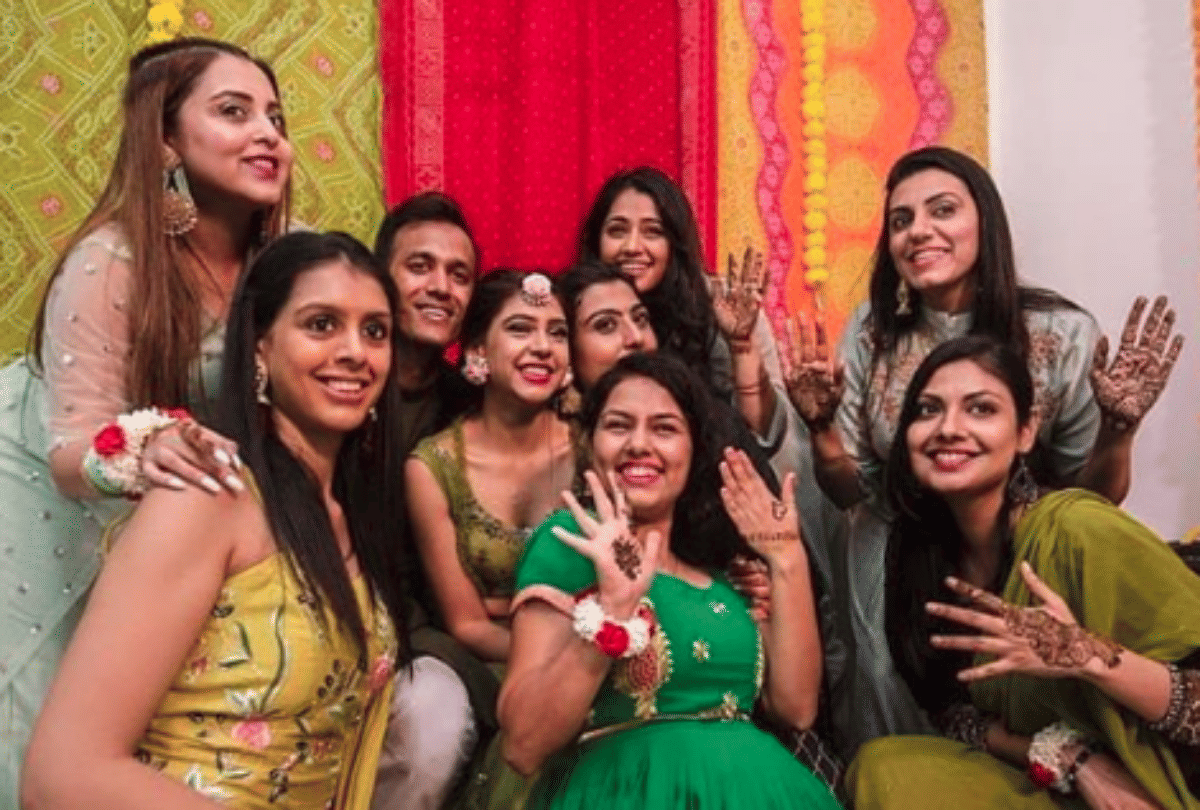 niti taylor with parikshit bawa get engaged and mehendi ceremony