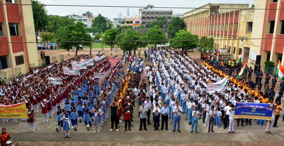 maa tujhe pranam run for country for independence day 2019 in varanasi