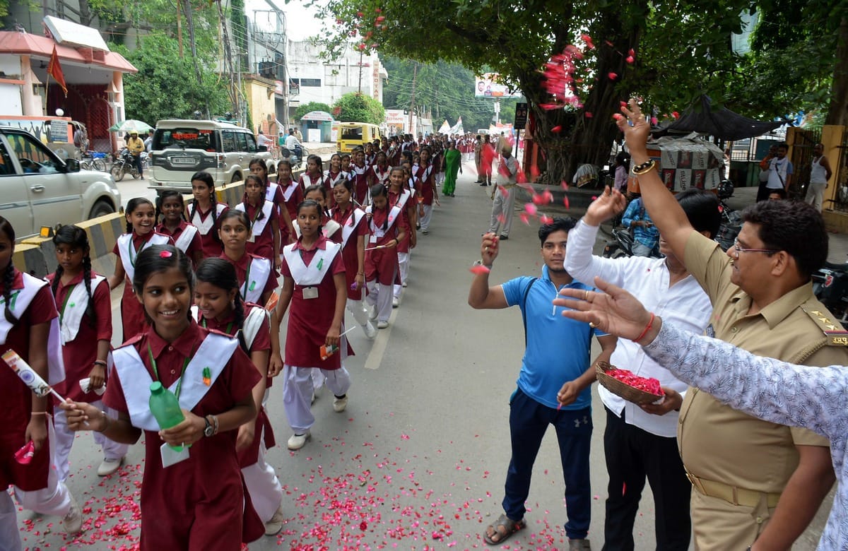 maa tujhe pranam run for country for independence day 2019 in varanasi