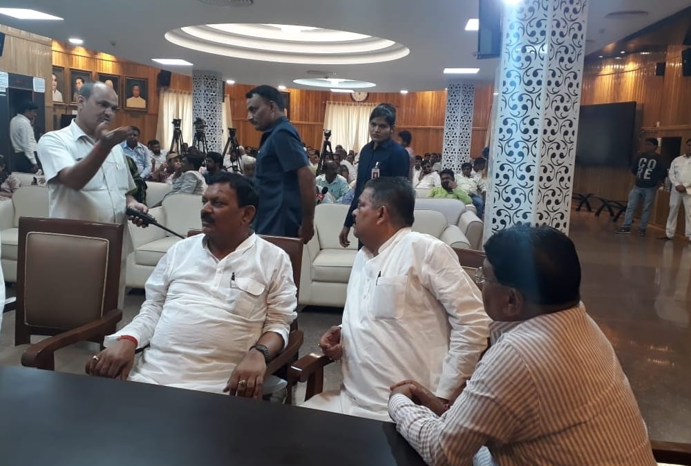 Neeraj Shekhar files nomination for Rajya Sabha Election.