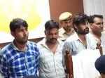 मथुरा।  महावन पुलिस द्वारा पकड़े गए लोगों को हनी ट्रैप करने वाले।