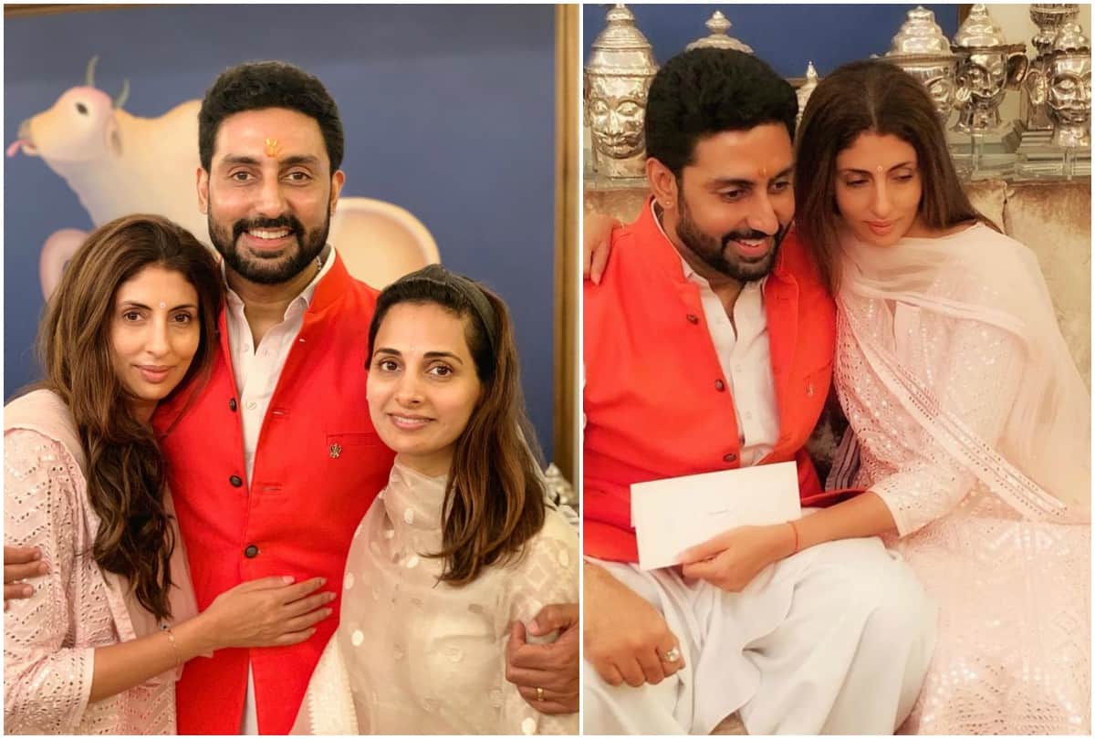 Abhishek Bachchan Shweta Bachchan shared celebrated Raksha Bandhan shared picture on social media