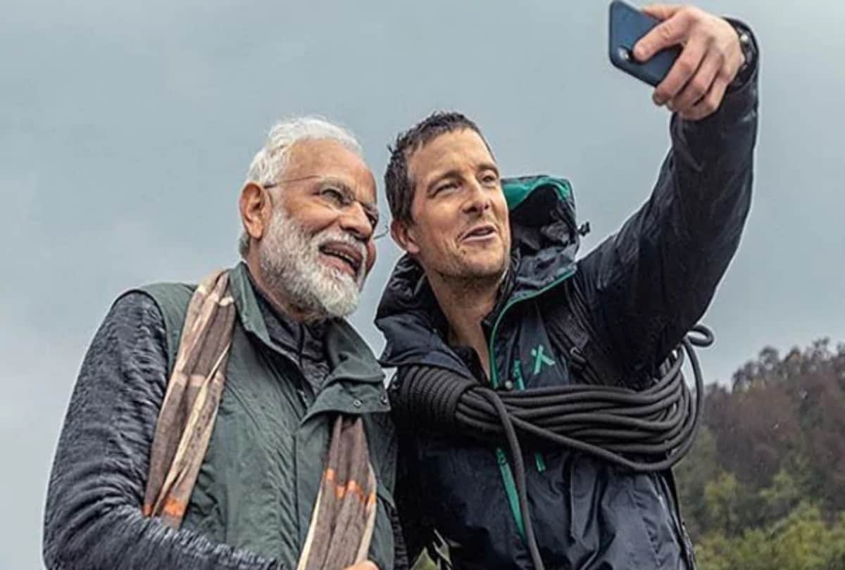 mid farmers protest, Man vs wild host bear grills shared photo with PM Modi- see caption inside