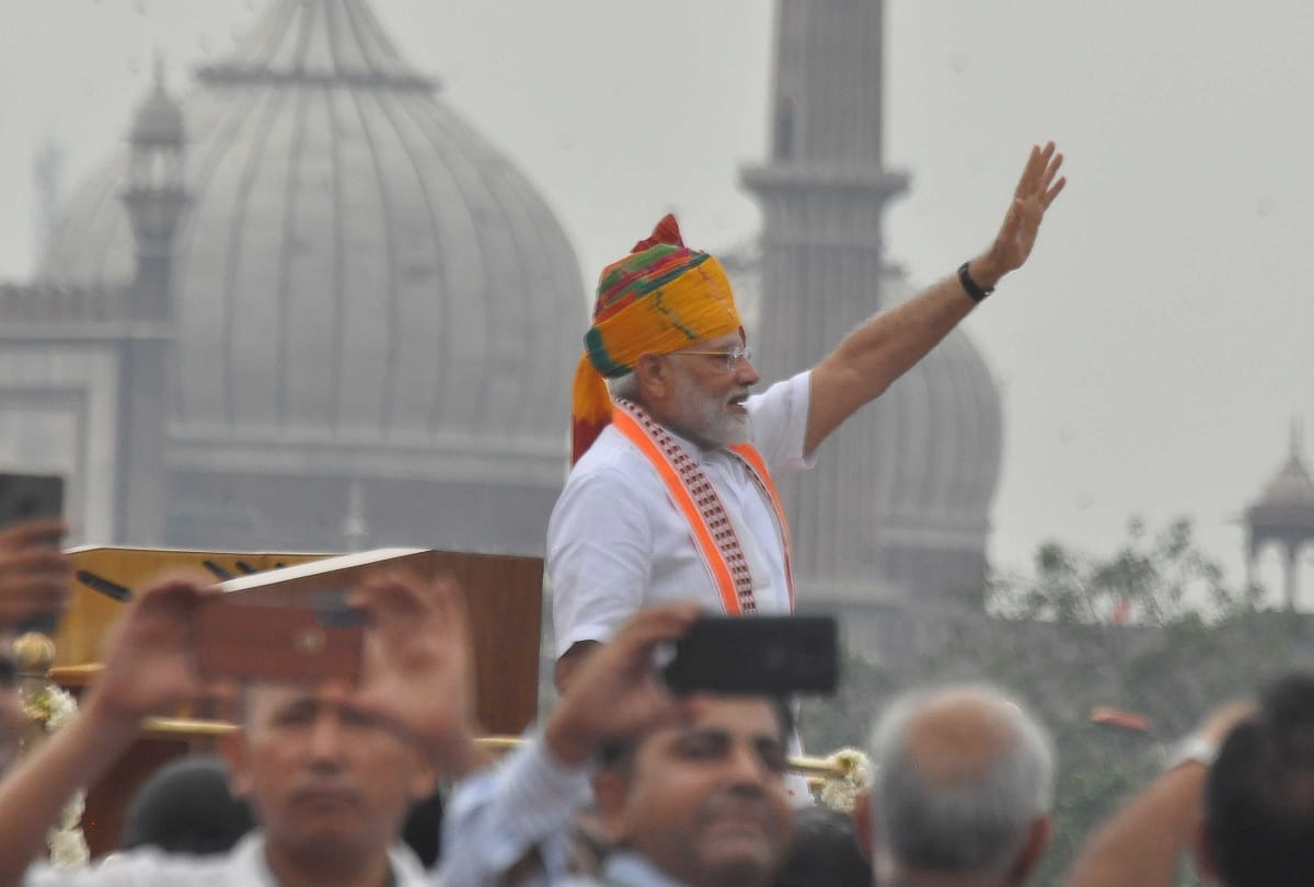 73rd Independence day celebrations at Delhi red fort PM Narendra Modi speech