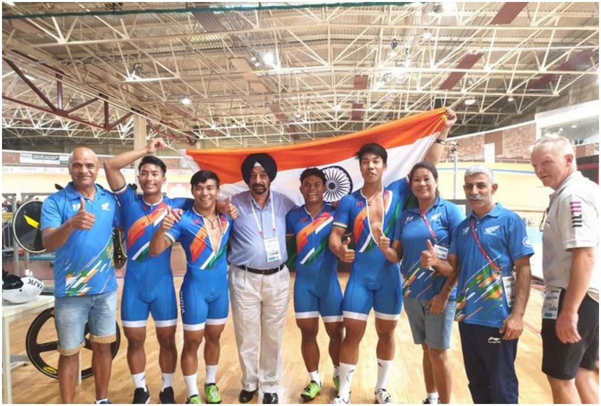 India win historic gold in Junior Track Cycling World Championships