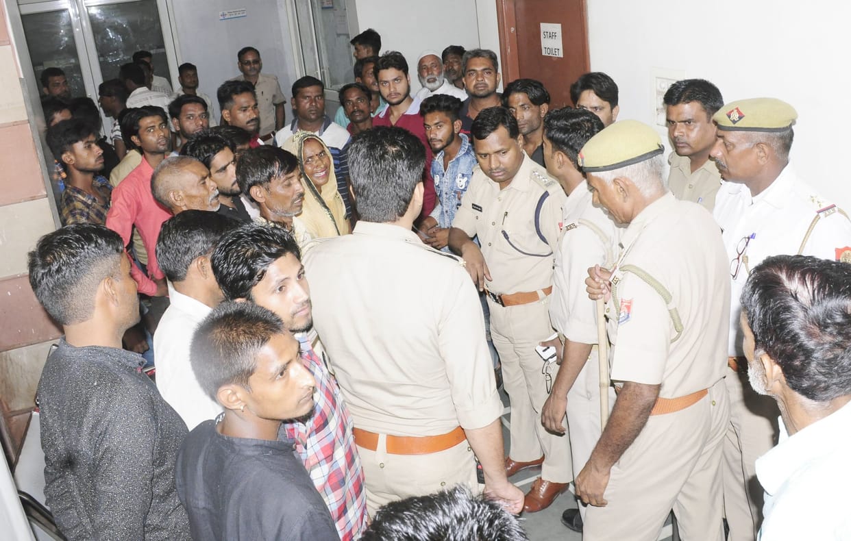 furore in hospital of women death
