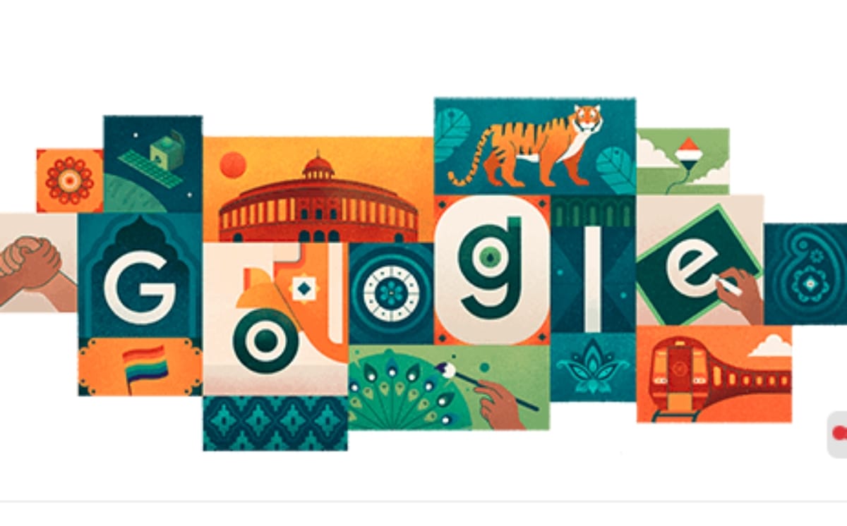 google celebrates indian independence day with special doodle