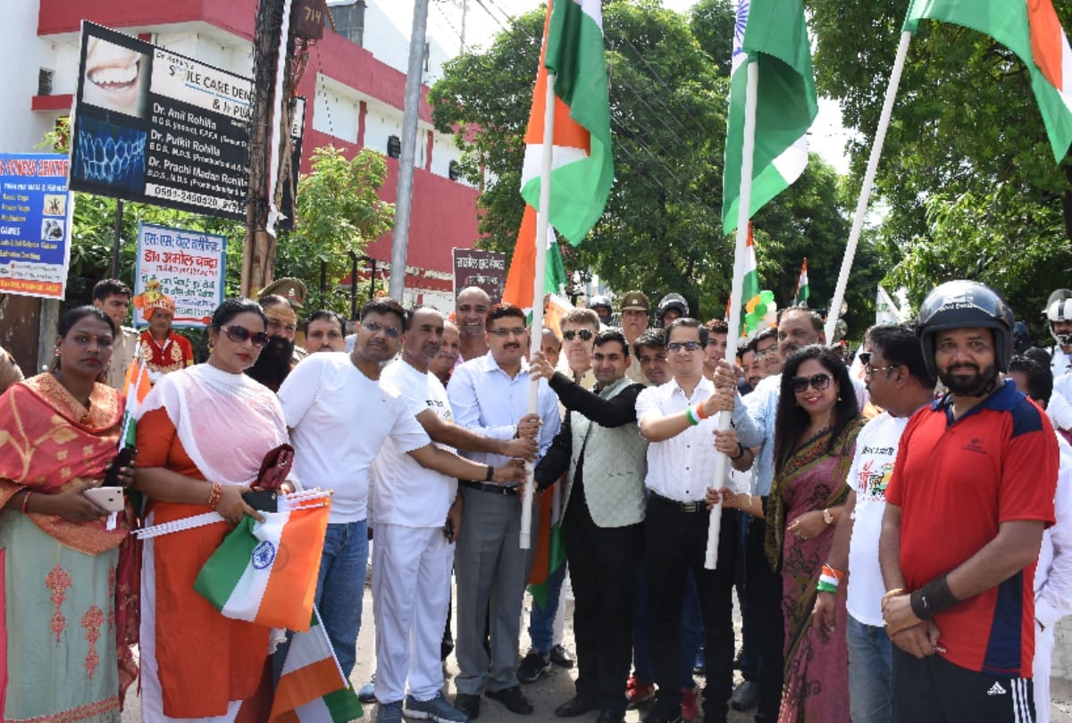 Maa Tujhe Pranam program of Amar Ujala in Moradabad, amazing presentations of Patriotism