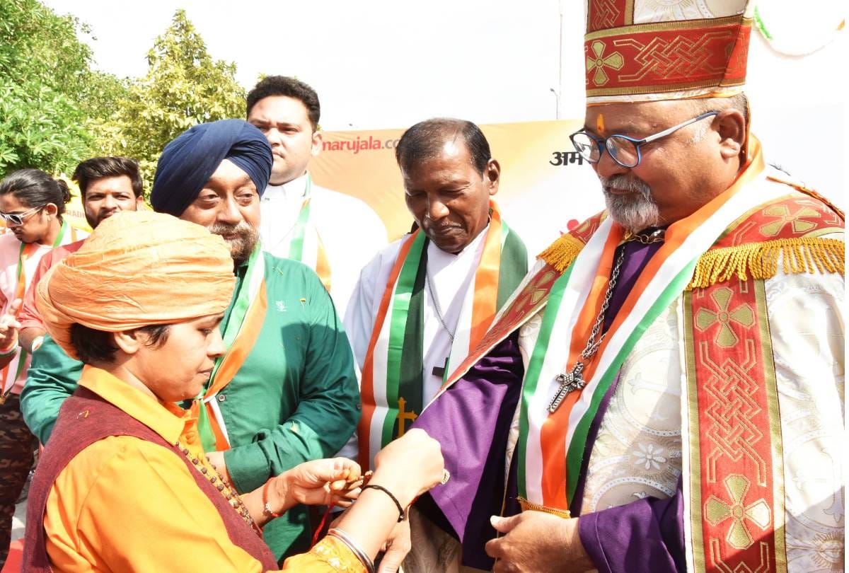 special raksha bandhan held at amar ujala program in lucknow