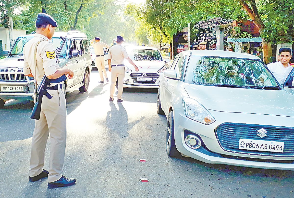 independence day 2019 and high security check by himachal police
