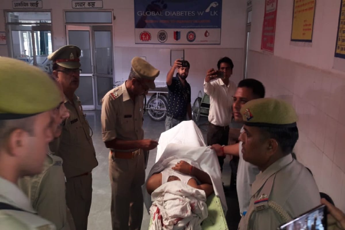 cop suicide in bijnor district