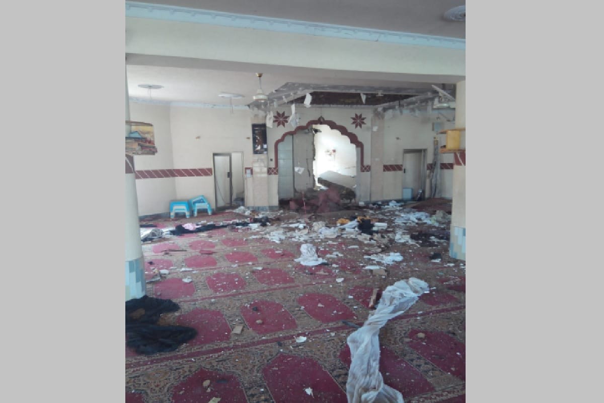 bomb blast in Mosque in Kuchlak near Quetta Balochistan Pakistan many killed and injured