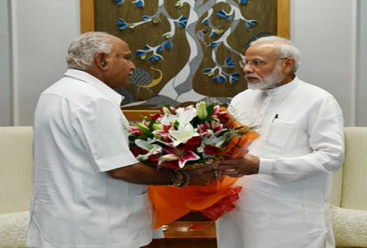 Yeddyurappa met PM Modi said that colony will be named after those who donate more than 10 crore