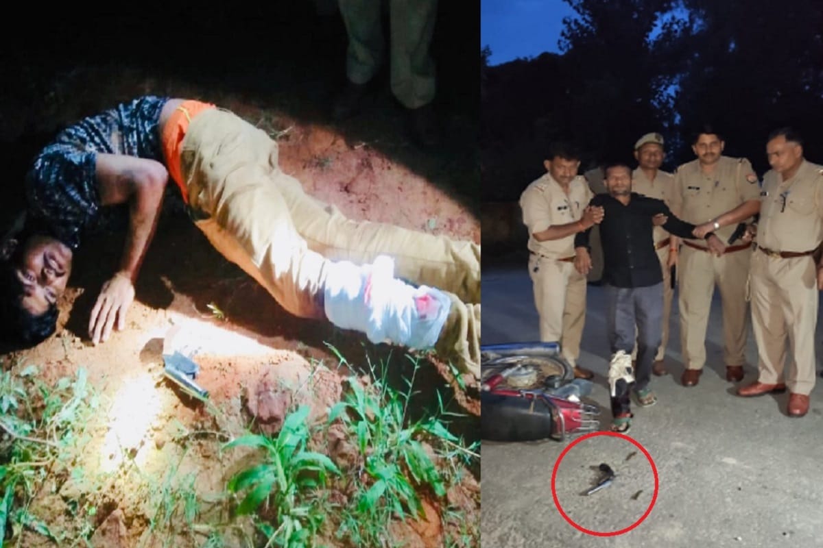 Two criminal injured and arrested in police encounter at Muzaffarnagar and Shamli district