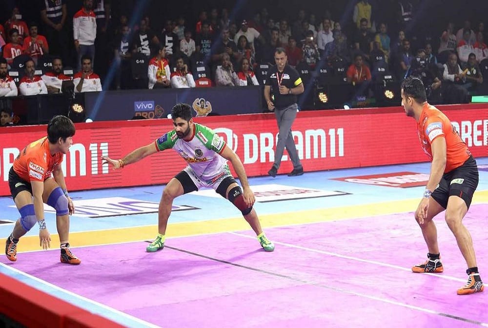pro kabaddi 2019: u mumba vs patna pirates and Jaipur Pink Panthers vs Gujarat Fortunegiants report