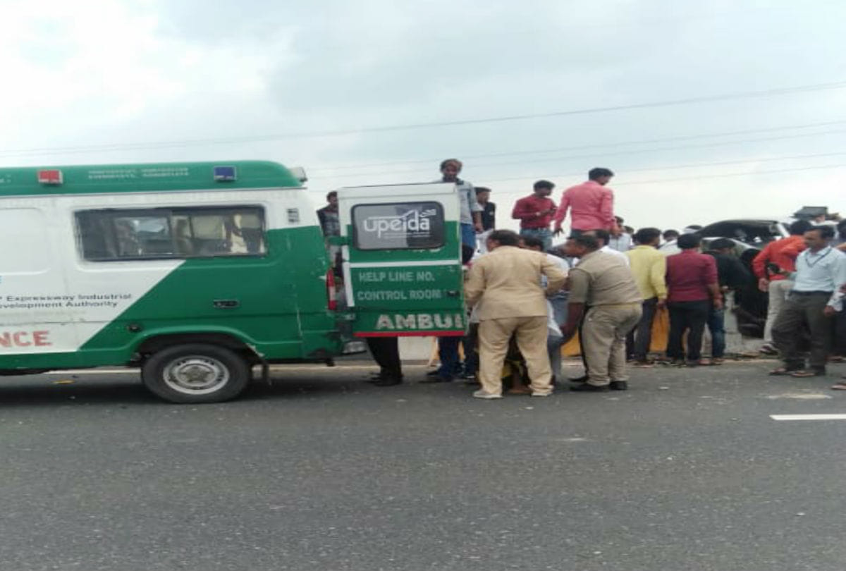 two person dies in road accident on rakshabandhan in firozabad