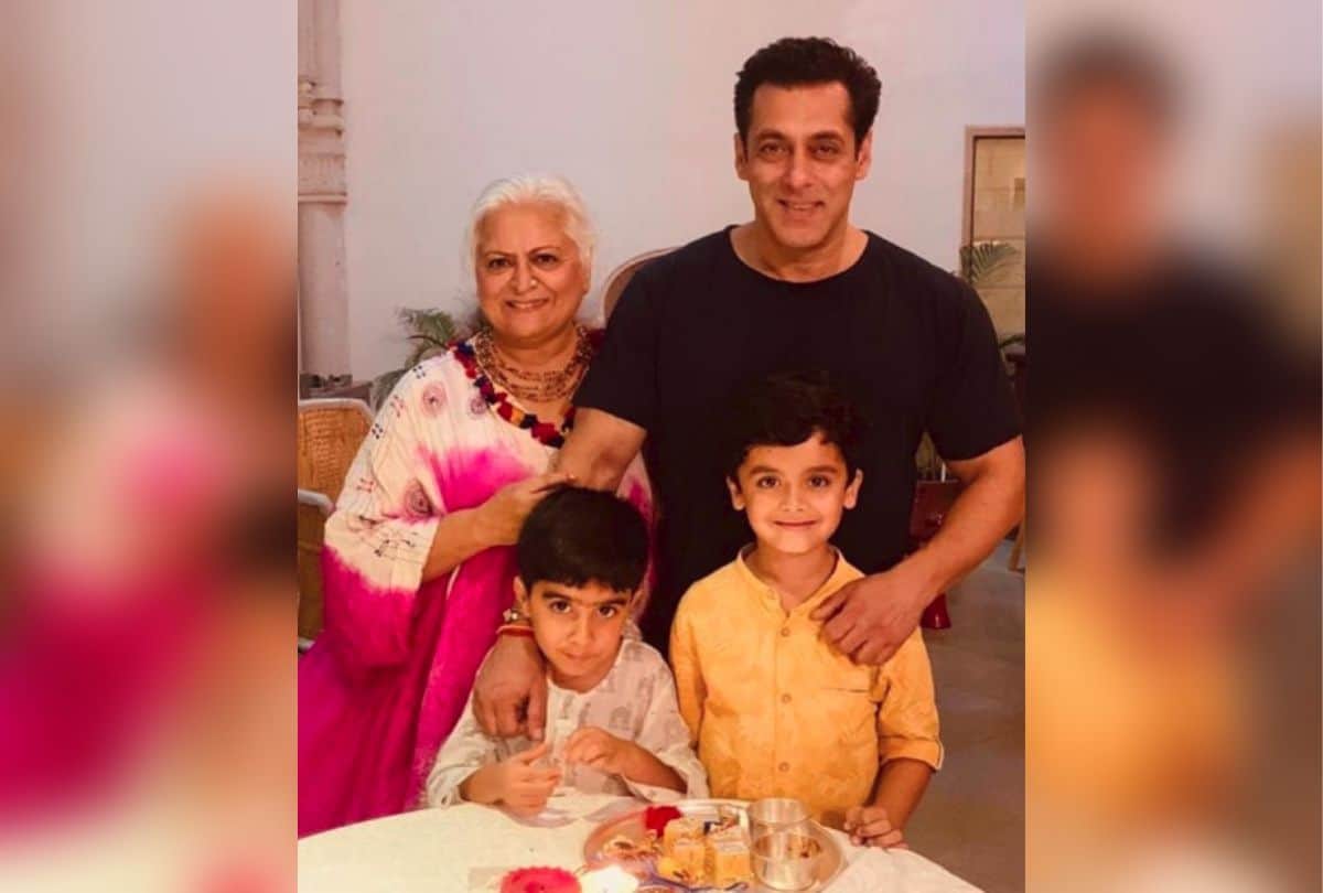 salman khan celebrated raksha bandhan with beena kak