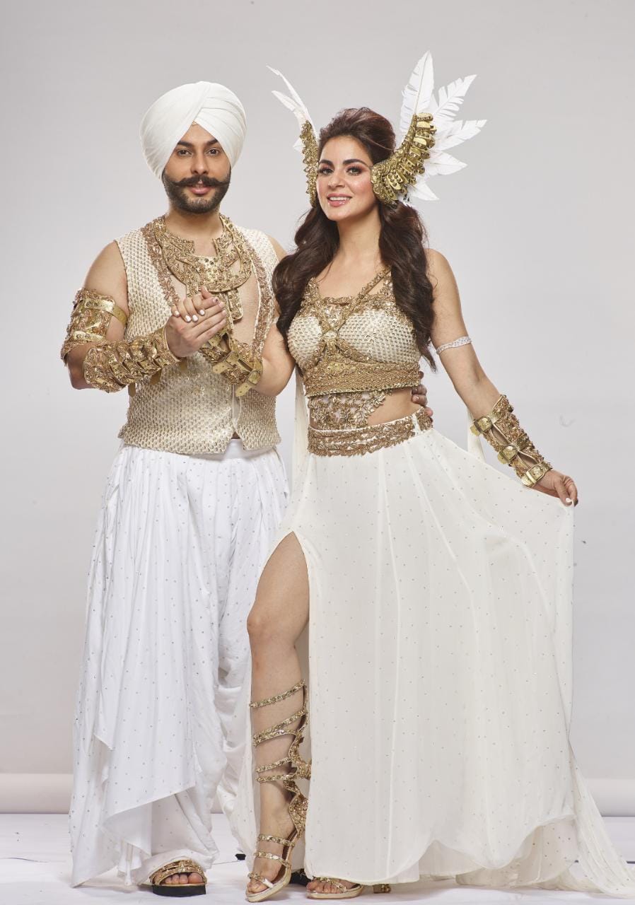 Nach Baliye 9 Accident set with Shraddha Arya and Alam Makkar