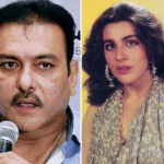Ravi Shastri and Amrita Singh