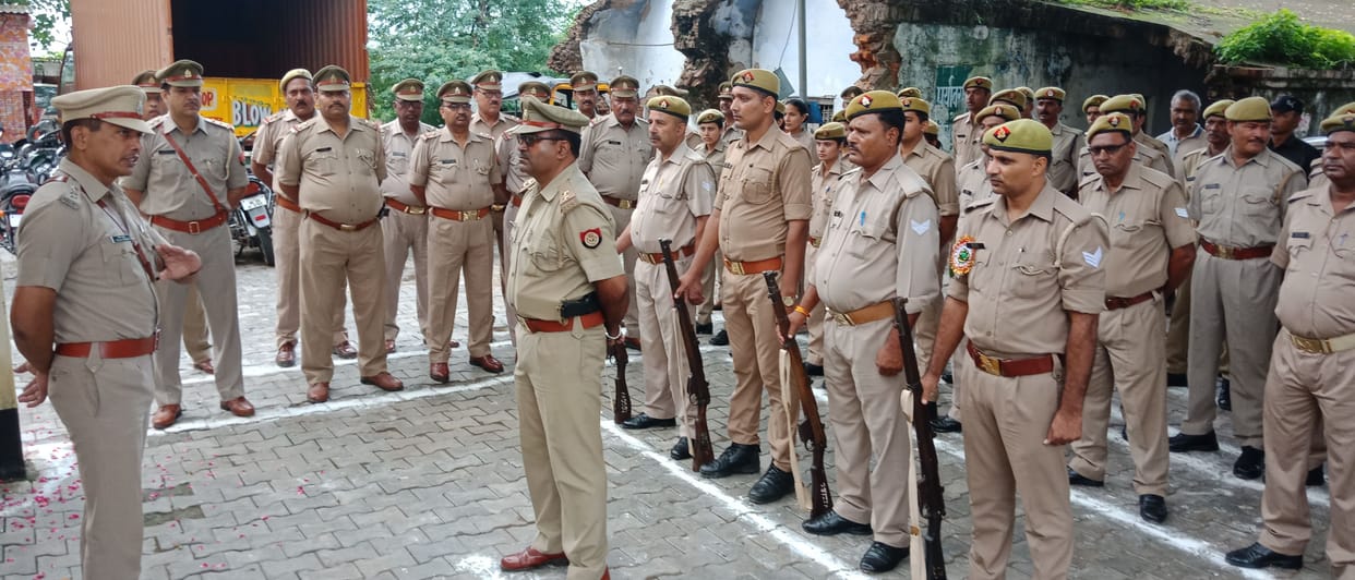 flagging on independence day in sadabad.