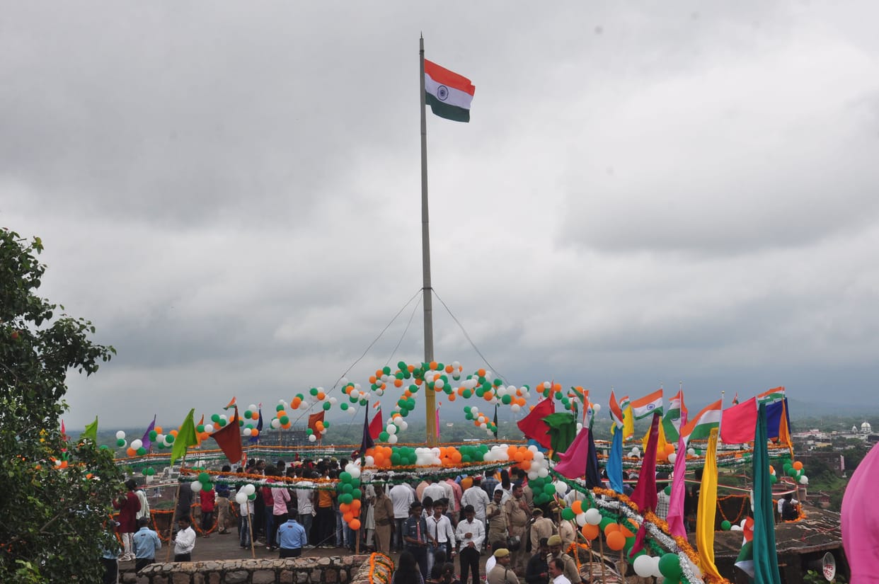 Independence day celebrated with enthusiasm