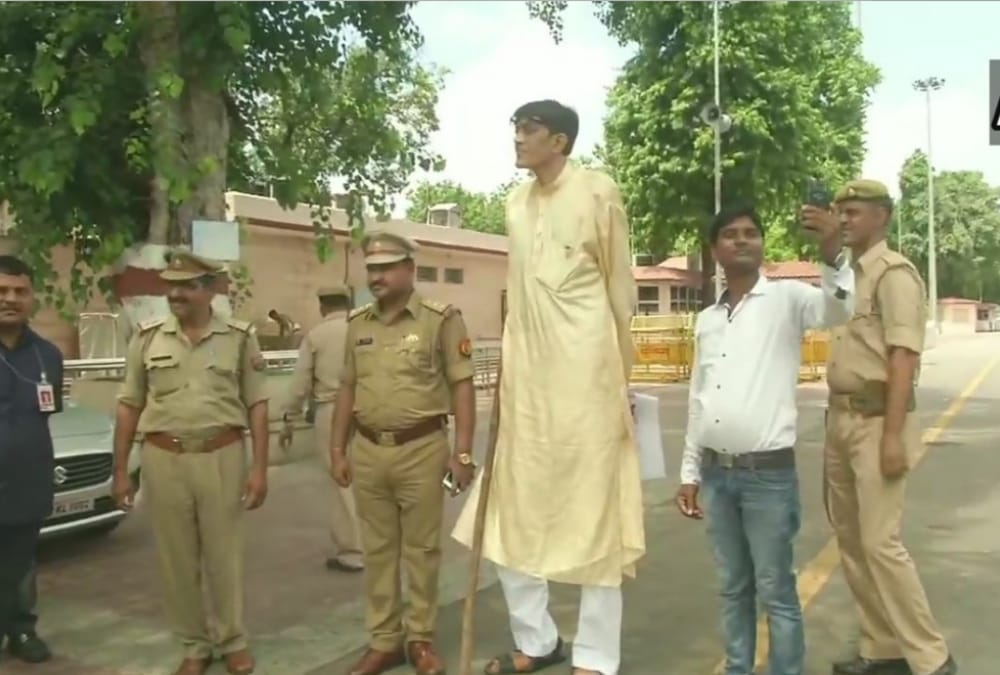 Dharmendra asked help from chief minister Yogi Adityanath.