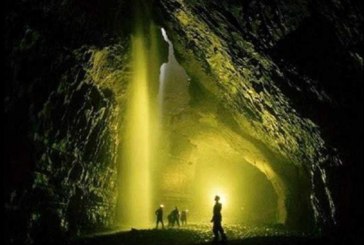 Krubera Cave is the second deepest known cave on Earth