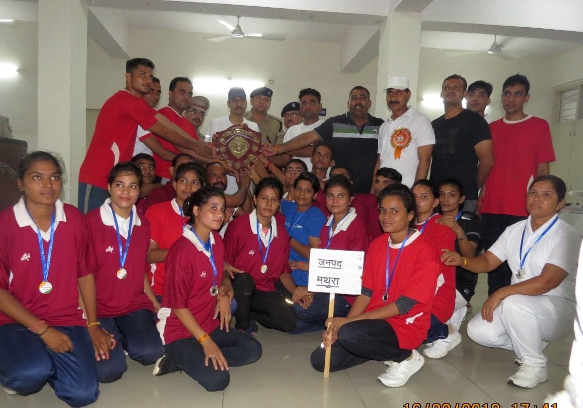 team mathura of man champion in kabaddi