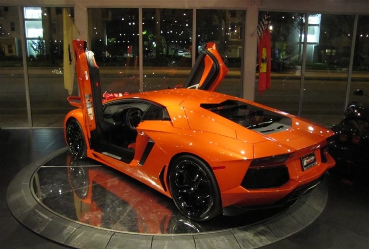 Hardik Pandya and Krunal Pandya purchased orange colour lamborghini car, picture goes viral