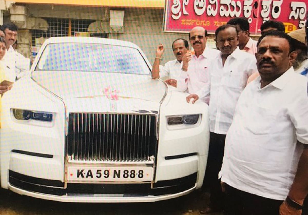 Karnataka Rebel MLA MTB Nagaraj Buys Most Expensive Rolls Royce Phantom VIII Car worth Rs 11 Crore