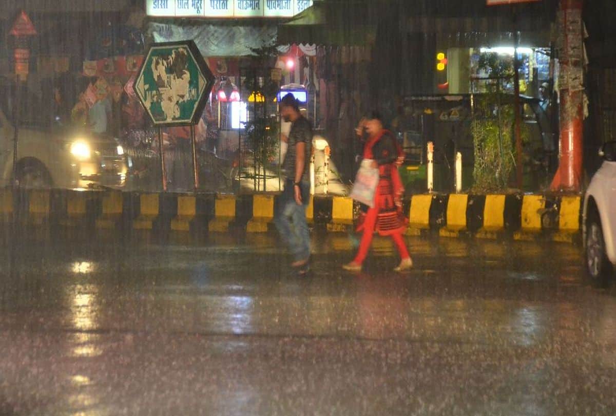 weather update air quality index improved due to drizzling rain in agra