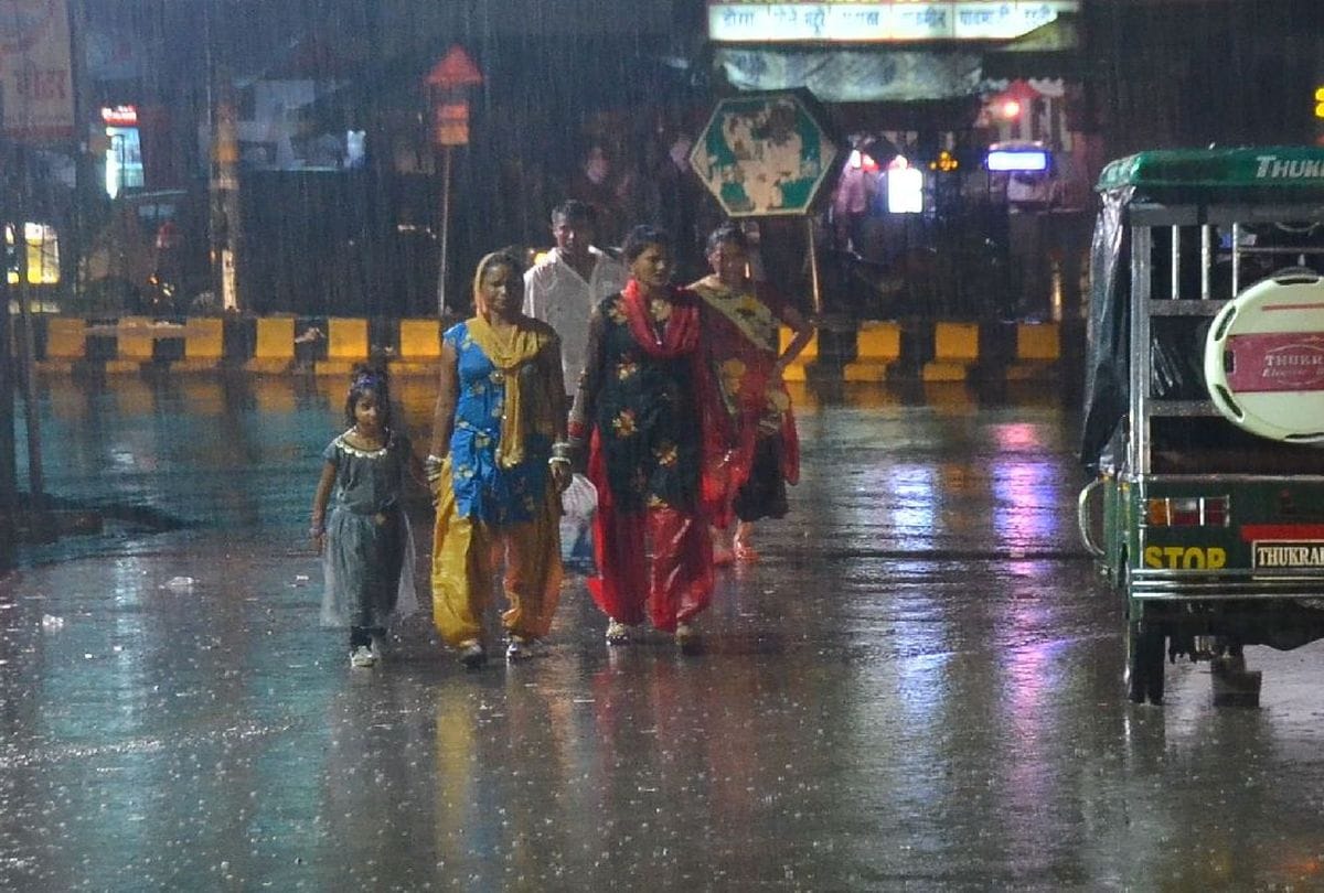 air quality index improved due to drizzling rain in agra