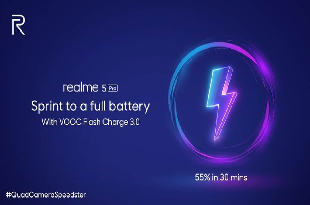 Realme 5 and realme 5 pro will launch in India with Quad Camera Setup 5000mAh Battery Under Rs 10000