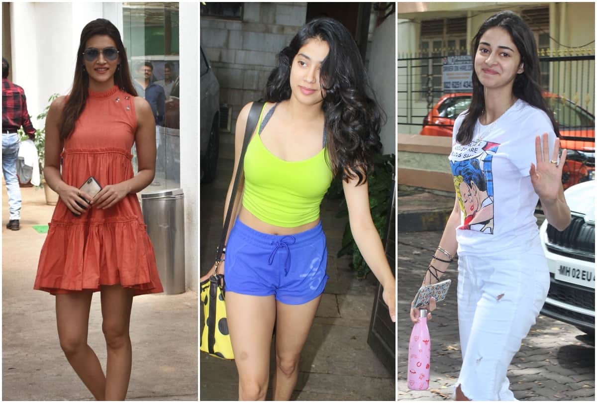 Bollywood celebs Spotted Shraddha Aparshakti Divya kumar Khosla Alia Ananya  Arjun kriti Janhvi