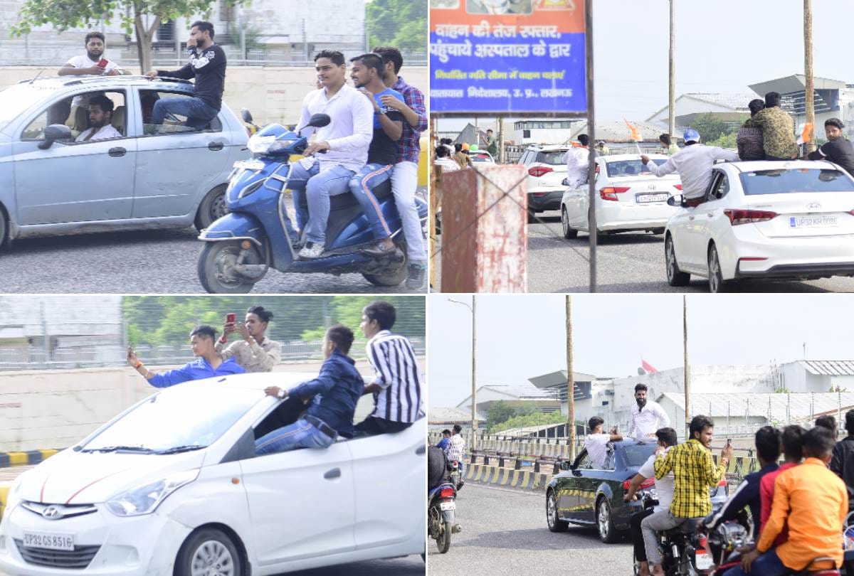 carelessness of youths on the name of freedom in lucknow