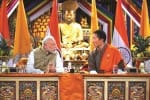 भूटान में मोदी