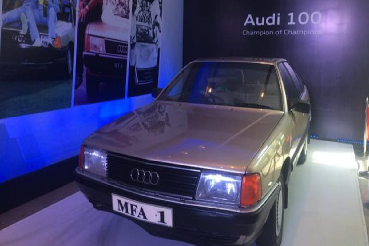 When cricketer Ravi Shastri won an Audi way back in 1985