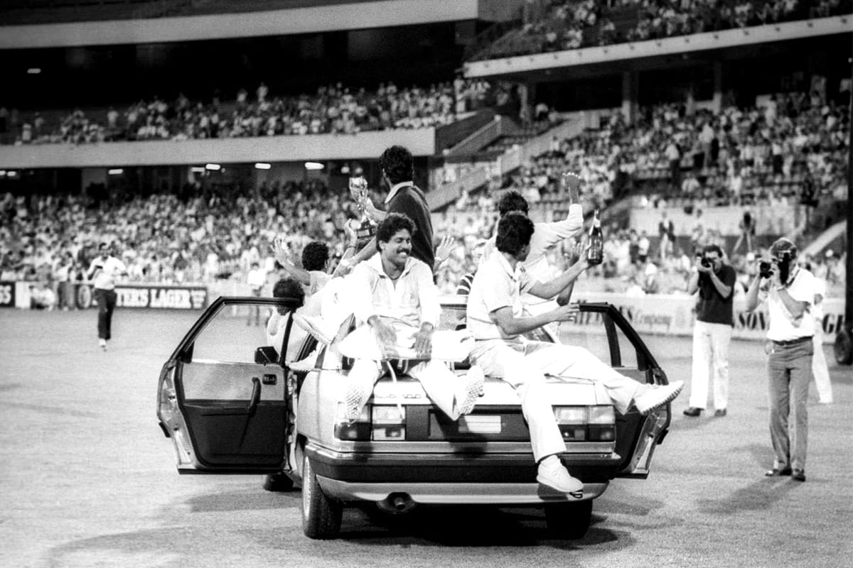 When cricketer Ravi Shastri won an Audi way back in 1985