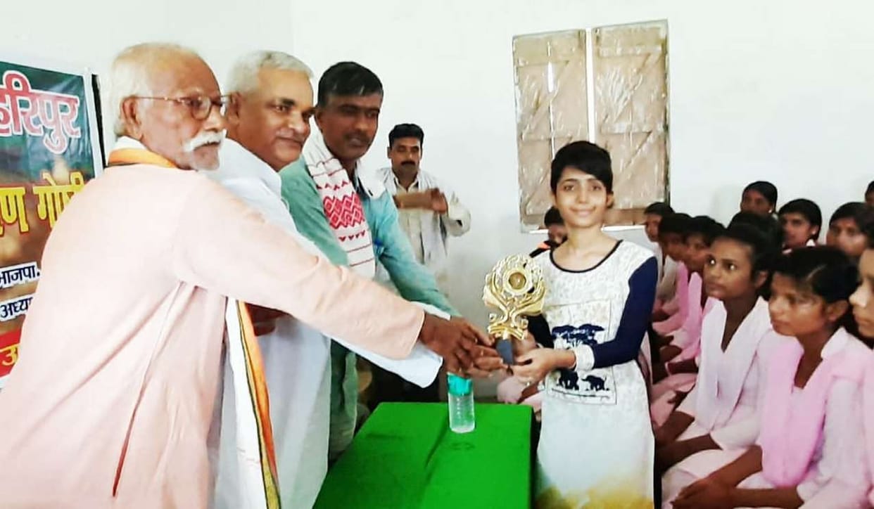 Pledge of cleanliness administered to children