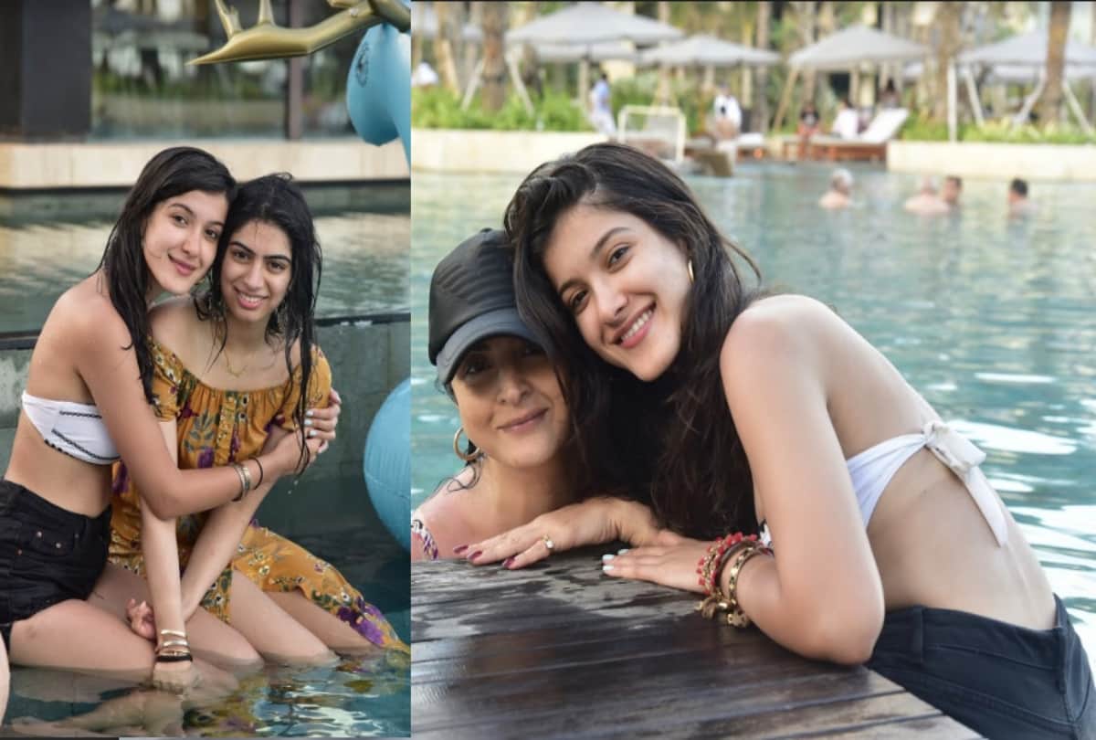Khushi Kapoor and Shanaya Kapoor glamrous photos from Bali