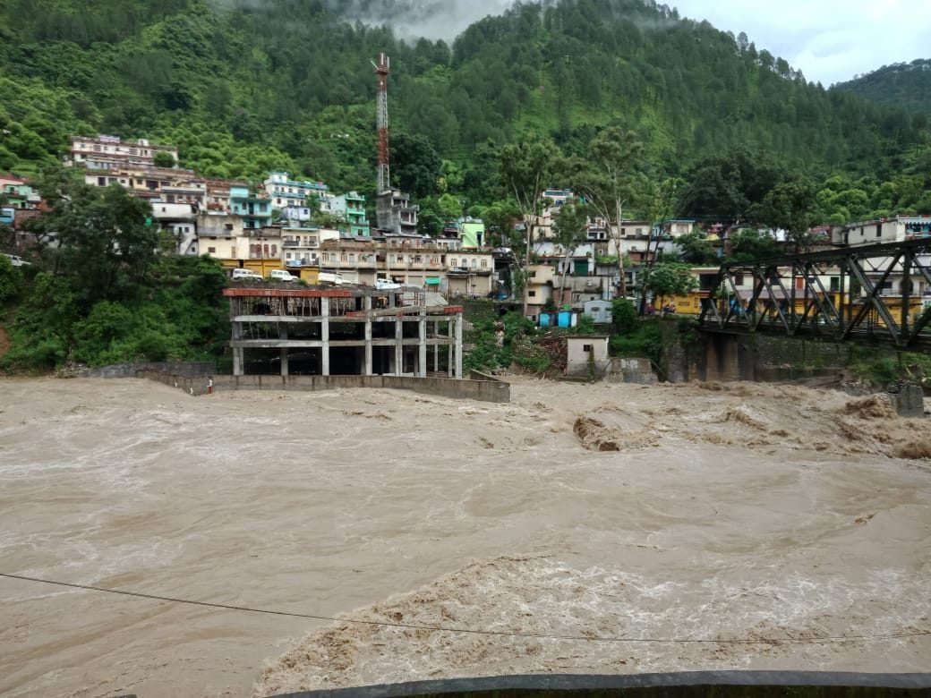 Mandakini rises above the danger mark